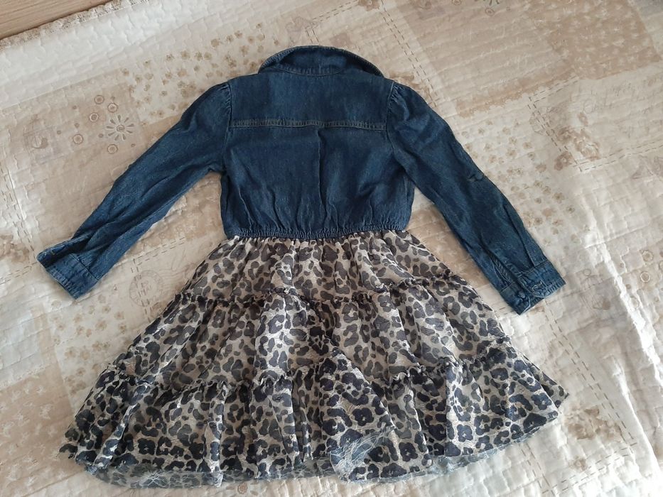 Детска дънкова рокля Guess