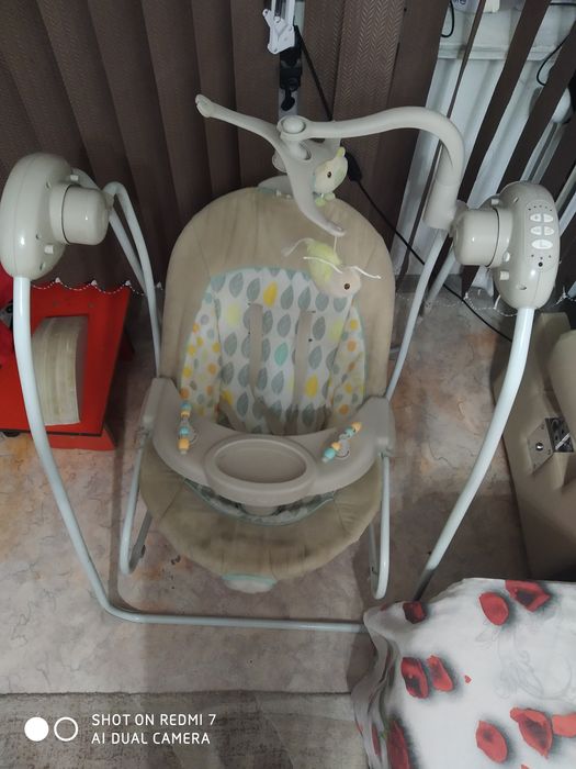 Детская музыкальная электро качеля Tango