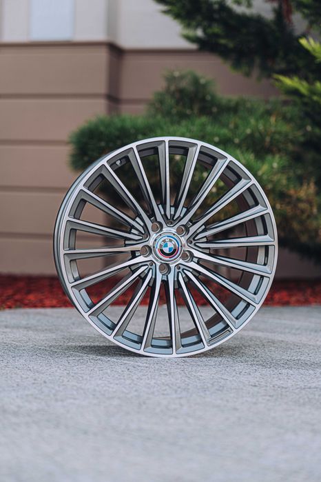 Jante Roti BMW R20 5x112 Black Seria 3 Seria 4 Seria 5 Seria 6 Seria 7 Seria 8 X3 X4 X5 X6 X7 G20 G21 G30 G31 G60 G70 G14 G15 G16 G11 G12 Aliaj Nou