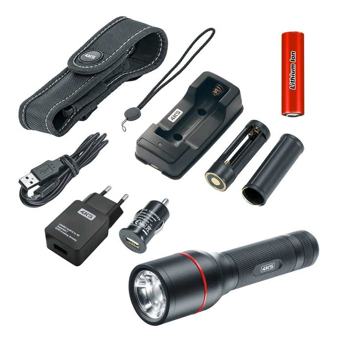 Фенер акумулаторен 4K5 PL1000, 1000 lm