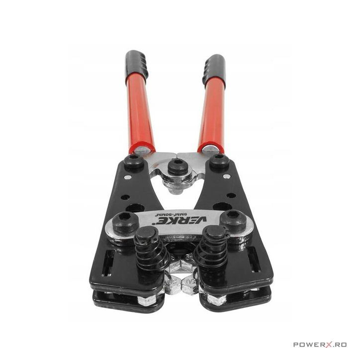 Cleste pentru sertizare, 6-50 mm, forta 8 tone, lungime 40cm, Verke