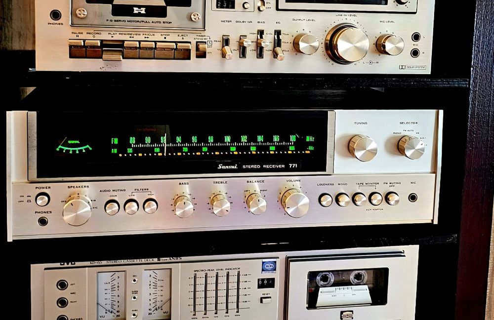 Receiver Sansui 771