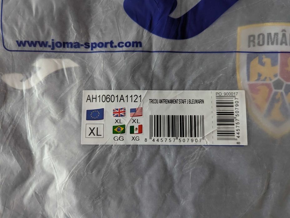 Tricou Oficial de antrenament Joma Navy XL