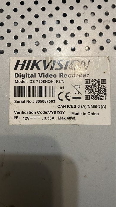 Регистратор. Камеры