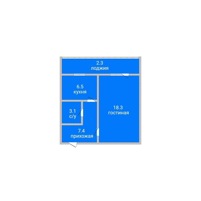 Продажа 1-комнатной квартиры