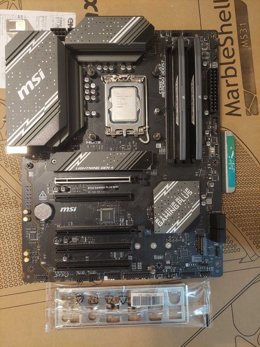 Kit I7 12700KF, MSI B760 Gaming Plus Wifi, 32GB DDR5 la 6000 MHz