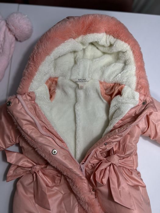 Зимно яке подарък шапка