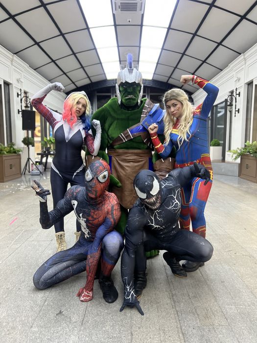 Аниматоры.Animator. Shou. Шоу. Халк. Три кота. Эльза. Аквагрим. Куроми