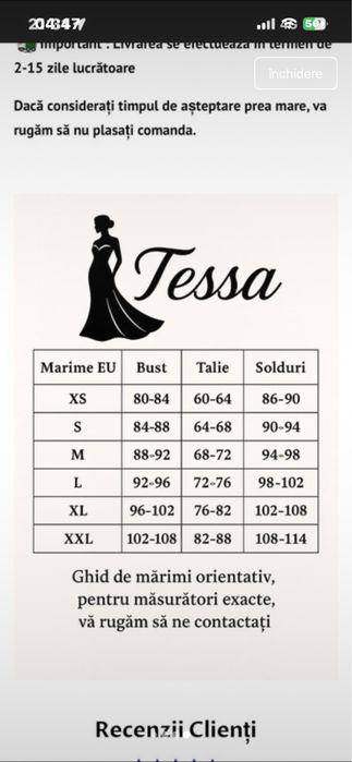 Rochie de seara Tessa