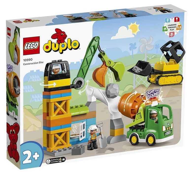 Конструктор LEGO Duplo - Строителна площадка (10990)