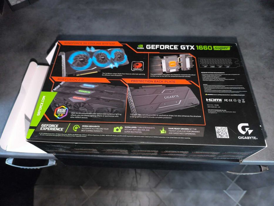 Видеокарта Gigabyte GTX 1660 Super Gaming OC 6GB