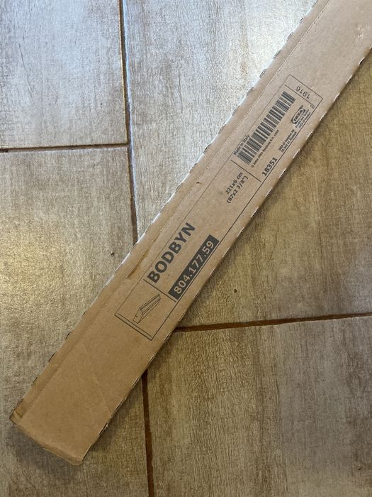Bagheta decorativa BODBYN alb murdar IKEA