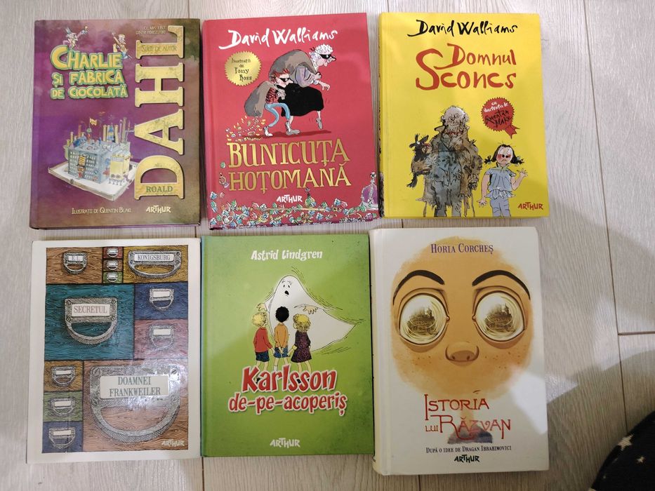 Carti editura Arthur si Minigrafic- 20 lei