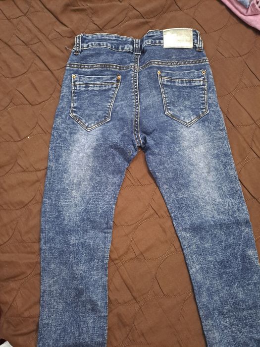 Дънки за дете  момиче - 8 г.