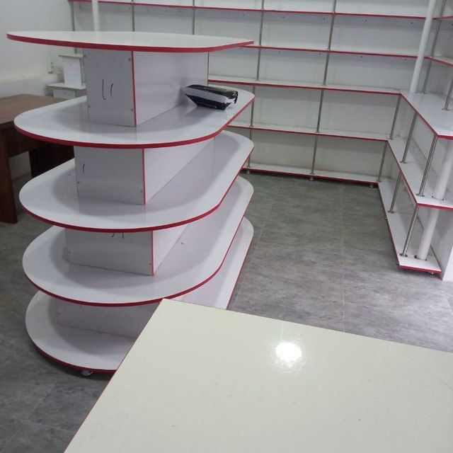 Doʻkon larga poʻlka stelajlar