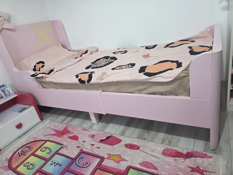 Pat extensibil , 80x200 cu saltea