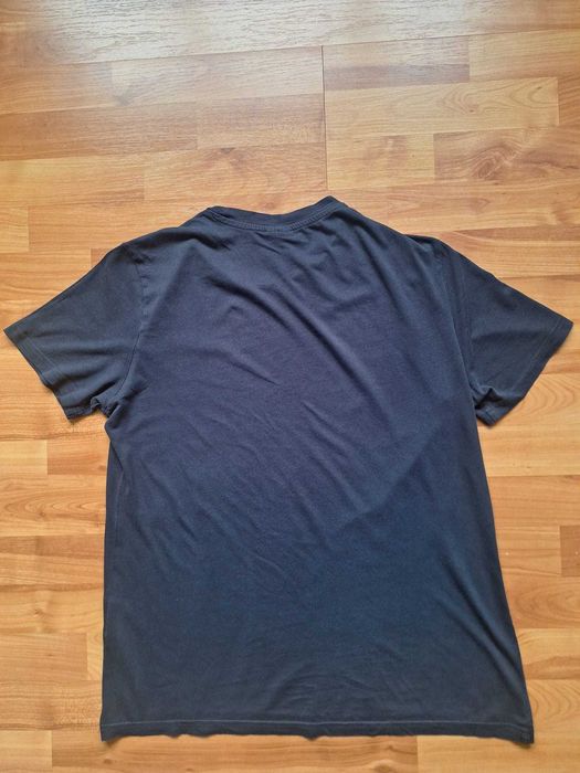 Tricou Champion Script Logo Mărimea M Navy Bleumarin Small Logo 100% Bumbac