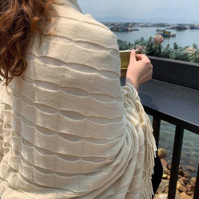 Ново одеяло Супер мека текстура Плътно уютно плюшено леко декоративно