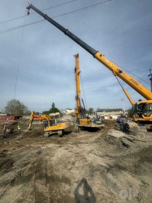 Глубокое и надежное бурение свай – гарантия прочности !