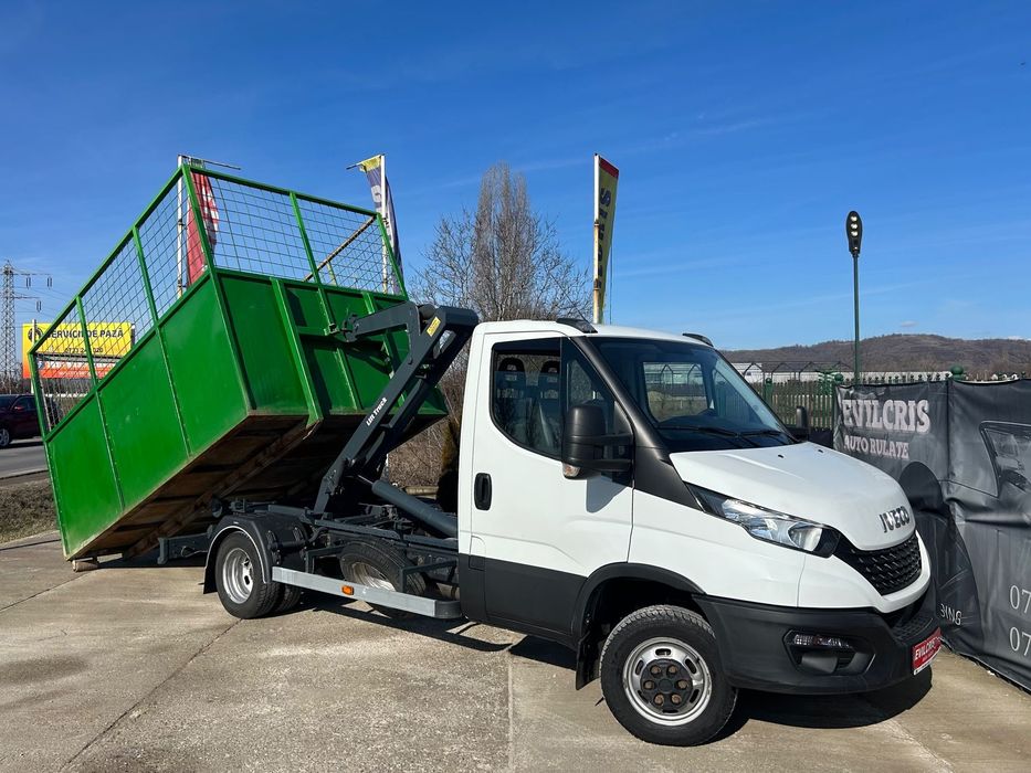 Iveco 3.0 D ABROLLKIPPER Lift Truck 3.5 tone Posibilitate LEASING/MMA 3.5 t/3000 cmc/Cuplare pe cutie/TVA Deductibi
