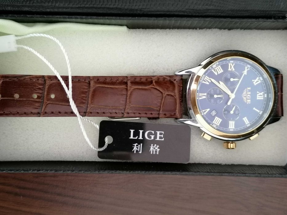 Ceas Barbatesc Lige - curea din piele ecologica