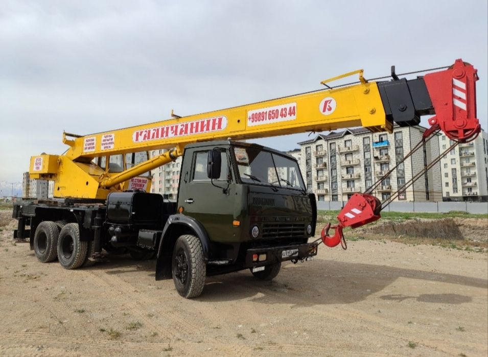 Продаётся автокран Галичанин 1993 года выпуска грузоподъёмность 16 тон