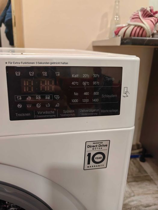 LG пералня + сушилня  8/5