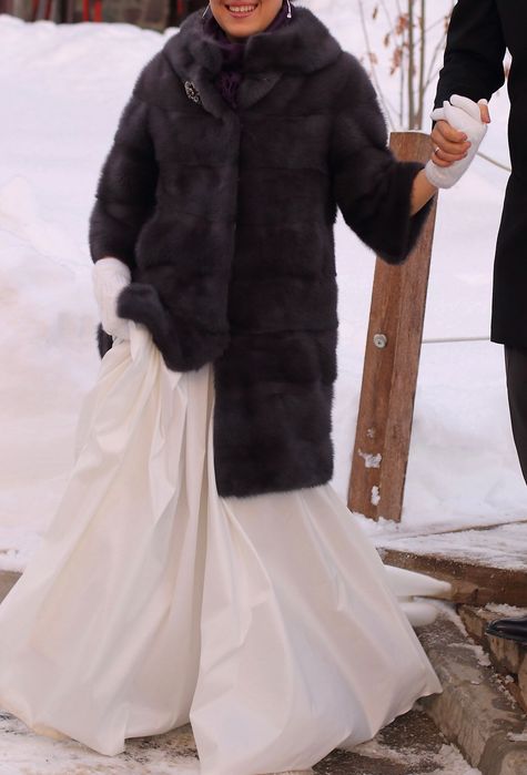 Норковая шуба трансформер