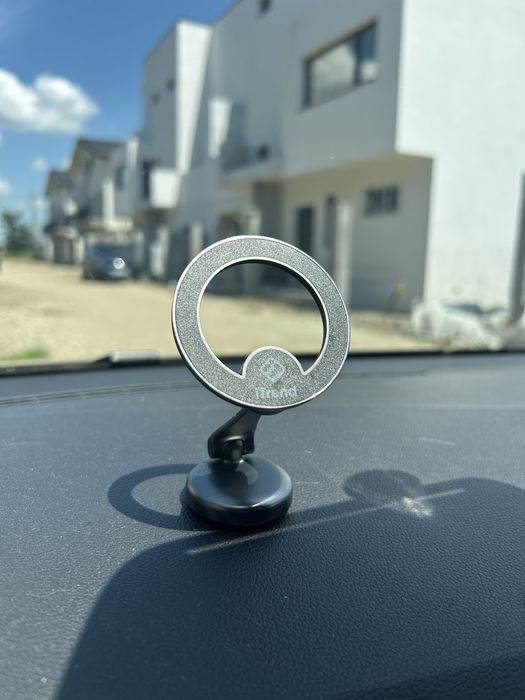 Suport Auto Magnetic MagSafe – Montaj cu Bandă Adezivă 3M