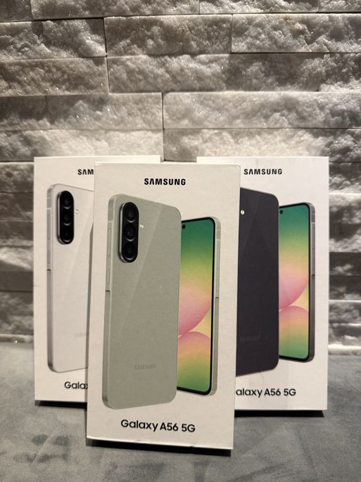 Samsung A56 128 gb ,Graphite ,Olive ,Lightgray   Noi Sigilate