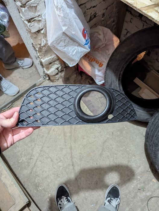 Решетки окантовка противотуманок Lancer 10