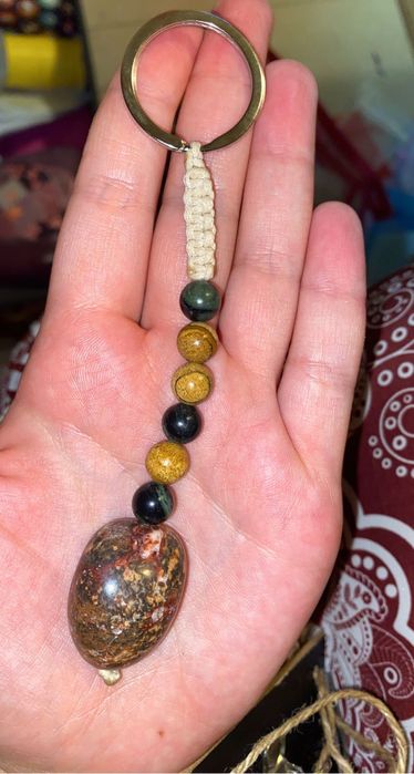 Ключодържател с естествени камъни