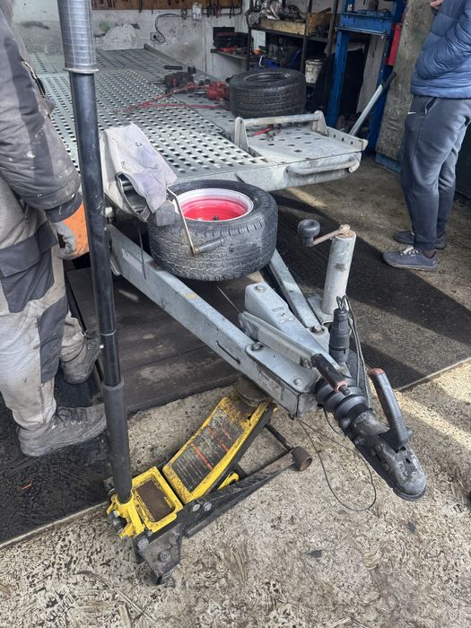Ocazie !!!! Platforma / trailer auto  asustriac pongratz , basculabila impecabila