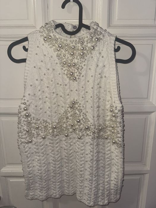 Масивна блуза размер S