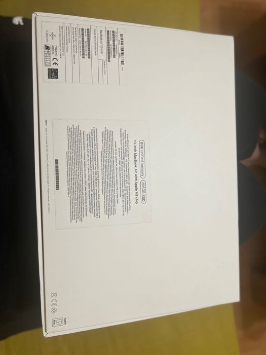 Лаптоп Apple 13.3" MacBook Air, 8GB, 256GB, Gold