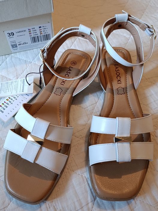 Sandale Lasocki pentru femei, din piele, mărimea 39