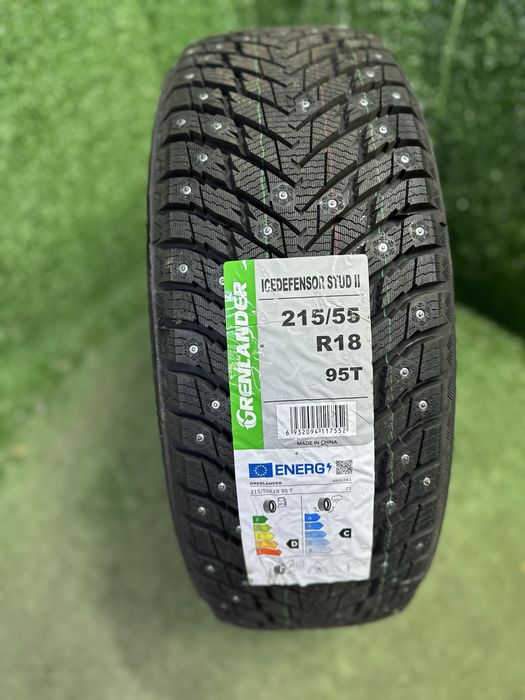 215/55r18 c шипами и лепушка