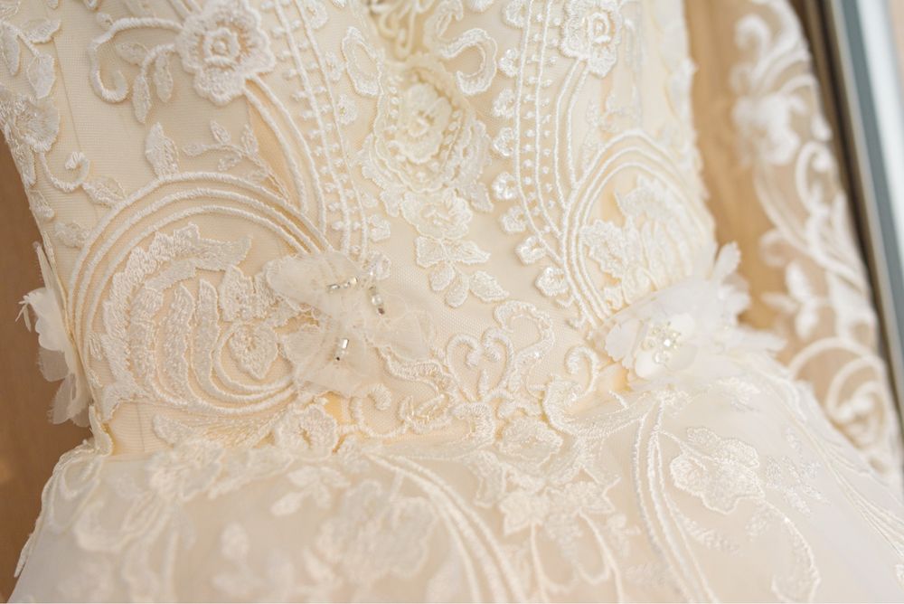 Rochie de mireasă, stil prințesă, XS