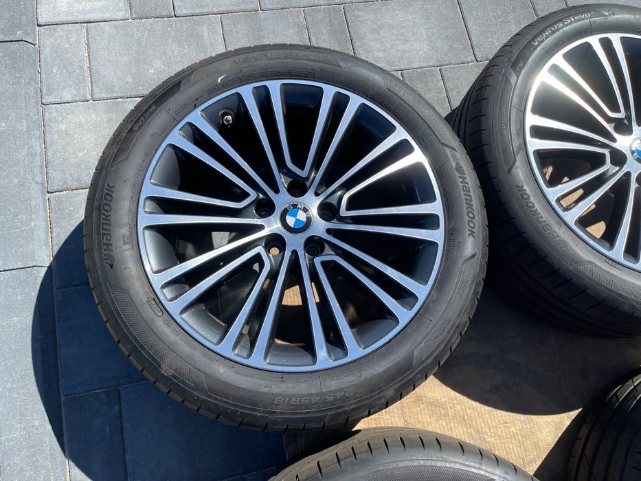 Jante BMW 18 Seria 5 G30 G31 anvelope vara DOT2023 aproape noi FACTURA