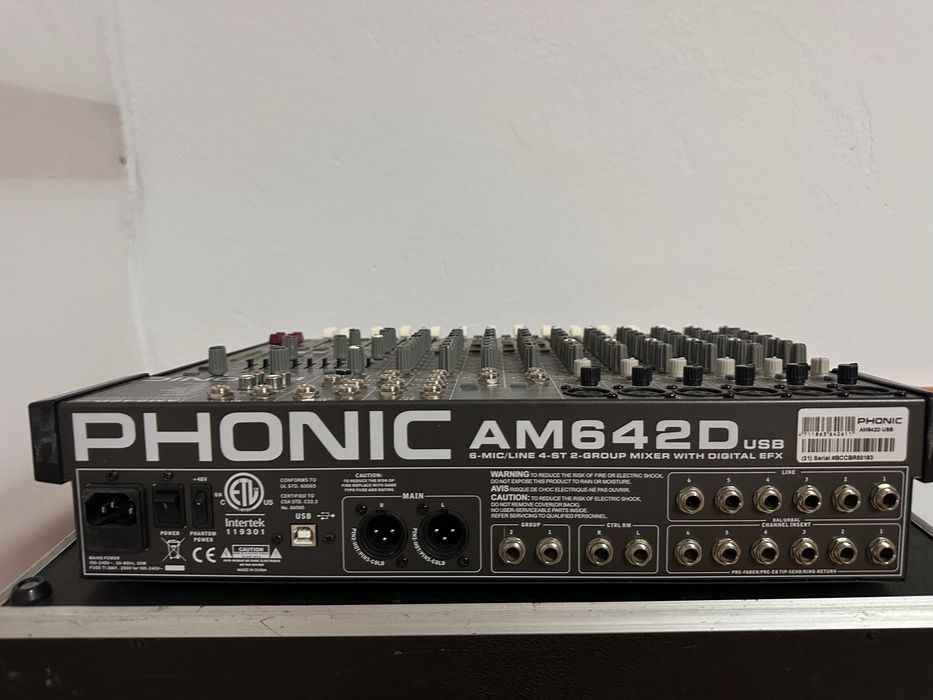 Phonic AM 642D USB
