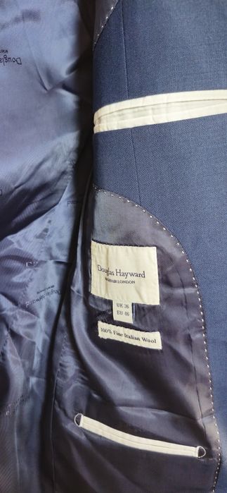 Нов костюм 100% италианска вълна Douglas Mayfar