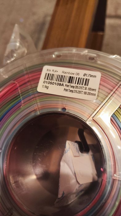Филамент за 3д принтер Filament Pla, petg, rainbow