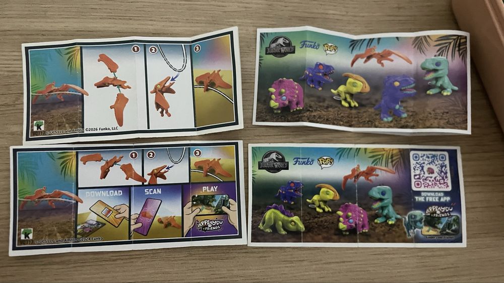 Kinder joy jurassic world