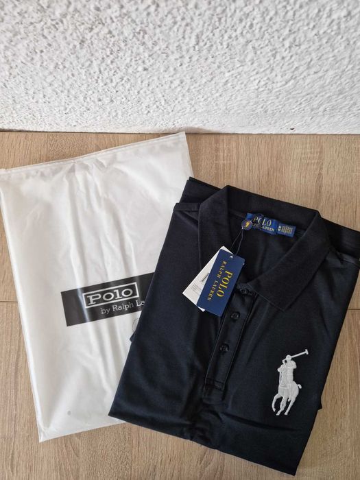 Tricou Polo Ralph Lauren negru marimea L