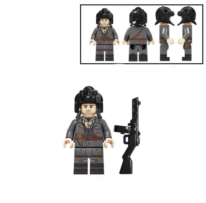Набор минифигурок солдат ВОВ