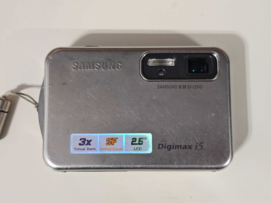 Y2K Aparat foto digital compact Samsung Digimax I5 5MP 3xZoom