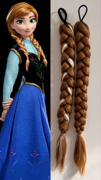 Руса Коса Elsa Frozen и Рижава коса Ana Frozen