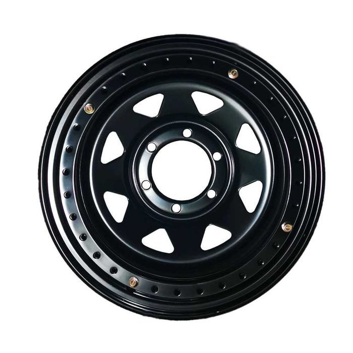 Jante offroad cu BEADLOCK culoare Negru 15x8J 6x139.7 ET -35 CB 110