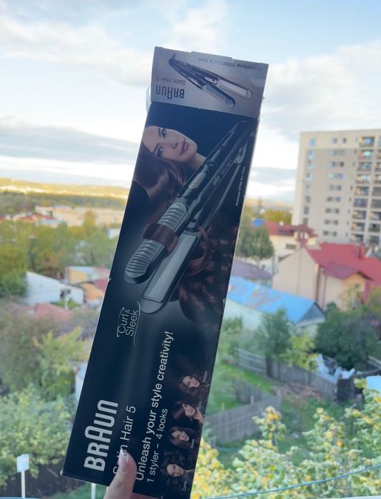 Placa/Ondulator de par 4 in 1 Braun