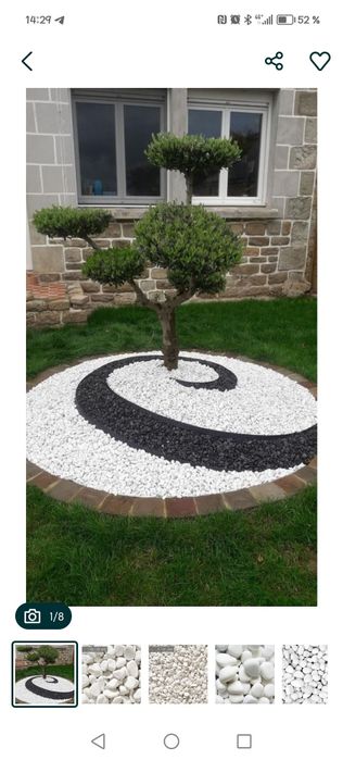 Галька. Белый камень